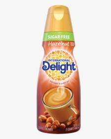 Sugar Free Hazelnut Coffee Creamer - International Delight Vanilla Creamer, HD Png Download, Free Download