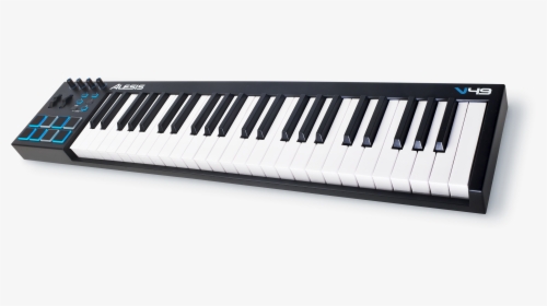 V49 49 Note Midi Controller - Alesis 49 Key, HD Png Download, Free Download