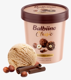 Balbiino Classic Hazelnut Creame Ice Cream With Wafer - Balbiino Classic, HD Png Download, Free Download