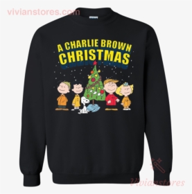 Peanuts Charlie Brown Christmas Special Sweatshirt - Hallmark Christmas Movie Shirt, HD Png Download, Free Download
