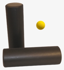Bundle Contains One Roller And One Ball - Foam Roller Lacrosse Ball, HD Png Download, Free Download
