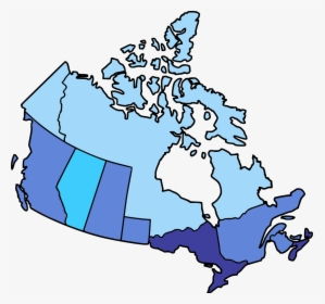 Map Of Canada In 1867, HD Png Download - kindpng