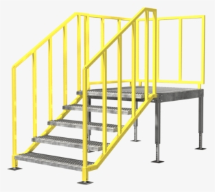 Portable Stairs Osha Compliant Erectastep - Stairs, HD Png Download, Free Download
