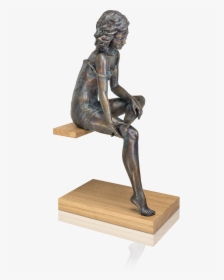 Bronzeskulptur La Scarpa Frau - Damiano Taurino, HD Png Download, Free Download