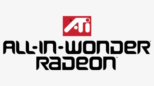Ati All In Wonder Logo Png Transparent - Ati Radeon, Png Download, Free Download