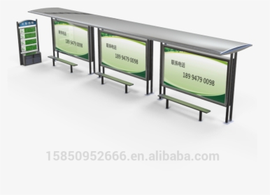 Bus Stop Shelter With Advertisement Tv - Billboard, HD Png Download, Free Download