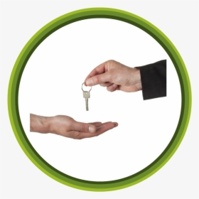 Circles Handing Keys2 - Hand Over The Keys, HD Png Download, Free Download