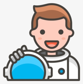 Man Astronaut Emoji - Astronaut Emoji, HD Png Download, Free Download