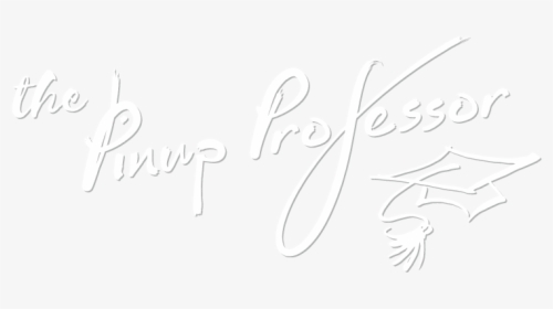 The Pinup Professor - Calligraphy, HD Png Download, Free Download
