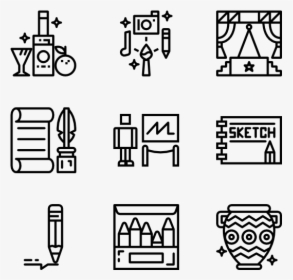 Fine Arts - Design Vector Icon, HD Png Download, Free Download