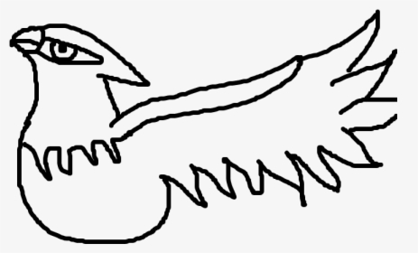 Talonflame - Sketch - Desenhos De Pokemon Talonflame, HD Png Download, Free Download