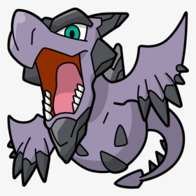 Chibi Mega Aerodactyl From Pokemon Shuffle - Mega Aerodactyl Shuffle, HD Png Download, Free Download