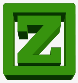 The Green Abc Letter Z In The Green Frame - Phonetic Sound Ending With Z, HD Png Download, Free Download