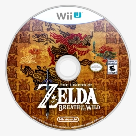 Wijden Productiecentrum Bungalow Transparent Wii U Png - Legend Of Zelda Breath Of The Wild Disc, Png  Download - kindpng