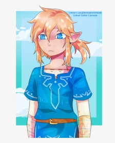 “a Collab I Did With @lucythereaderofminds, With Botw - Cartoon, HD Png Download, Free Download