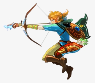 Breath Of The Wild Link Bow, HD Png Download, Free Download