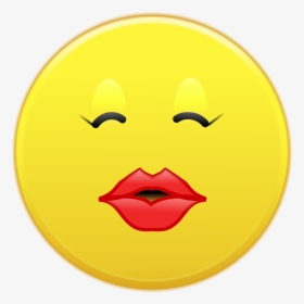 Transparent Kissy Face Emoji Png - Circle, Png Download, Free Download