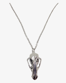 Wolf Skull Necklace - Pendant, HD Png Download, Free Download