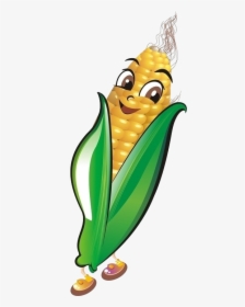 Maize Corn Cartoon Free Hd Image Clipart - Illustration, HD Png Download, Free Download