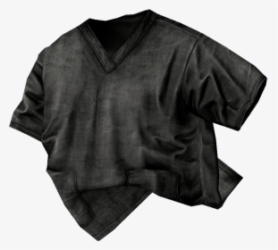 Medicalscrubsshirt Black - Monochrome, HD Png Download, Free Download