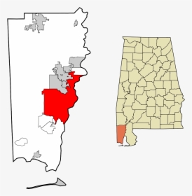 Transparent Alabama Outline Png - Map Of Alabama Counties, Png Download, Free Download