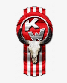 Transparent Bull Skull Png - Blue Kenworth Emblem, Png Download, Free Download