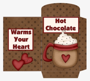 Hot Chocolate Warms Your Heart Coco Packet - Printable Hot Chocolate Envelope, HD Png Download, Free Download