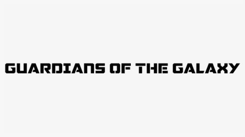 Guardians Of The Galaxy - Font Guardian Of Galaxy, HD Png Download, Free Download