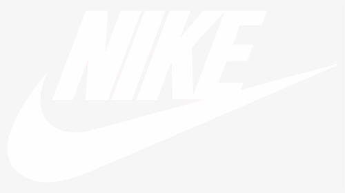 Clip Art Swoosh Logo Png - Nike Logo White Png, Transparent Png, Free Download