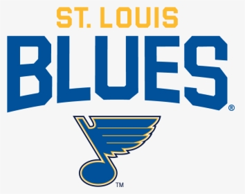 Blues 2017 Logo 100×75 - St Louis Blues Wordmark, HD Png Download, Free Download