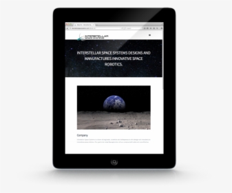 Interstellar Space Systems Website Design - Electronics, HD Png Download, Free Download