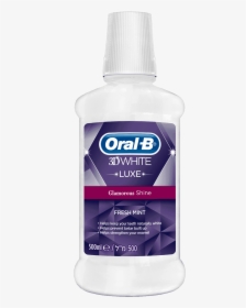 Oral-b 3d White Glamorous Shine Rinse - Oral B 3d White Mouthwash, HD Png Download, Free Download