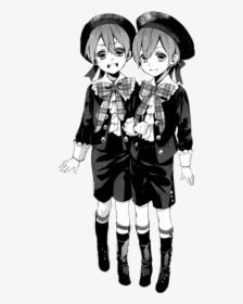 #kuroshitsuji #ciel #realciel #phantomhive #twins #cute - Ciel Phantomhive Twins, HD Png Download, Free Download
