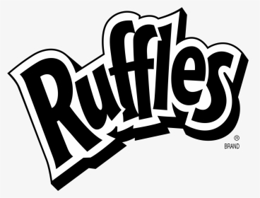 Ruffles Logo Png Transparent - Ruffles Logo Black And White, Png Download, Free Download