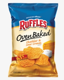 Ruffles Baked Cheddar Chips, HD Png Download, Free Download