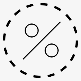 Dashed Circle Percentage - Icon, HD Png Download, Free Download