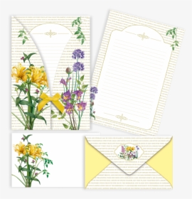Letter Paper Set - Artificial Flower, HD Png Download, Free Download