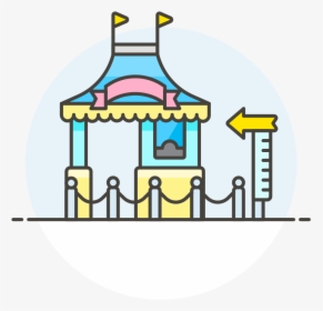 Amusement Park Icon - Hiburan Icon Png, Transparent Png, Free Download