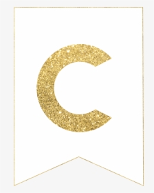 Letter Template For Banners - Gold Letter S Banner, HD Png Download, Free Download