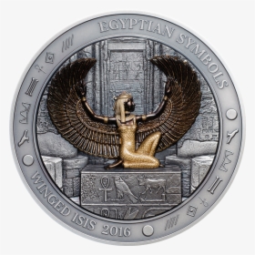 2015 3 Oz High Relief Smartminting Pure Silver Antique - Monedas Dioses Egipcios, HD Png Download, Free Download