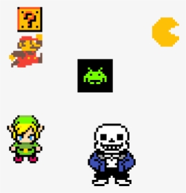 A Couple Video Game Characters , Png Download - Super Smash Bros Ultimate Sans, Transparent Png, Free Download