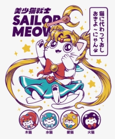 Sailor Meow Shirt, HD Png Download, Free Download