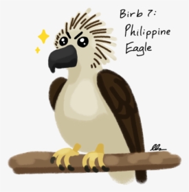 Graphic Black And White Decembirb Philippine Eagle - Philippine Eagle Cartoon, HD Png Download, Free Download