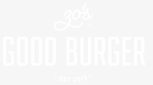 Good Burger Logo White - Logo Burger Places, HD Png Download, Free Download