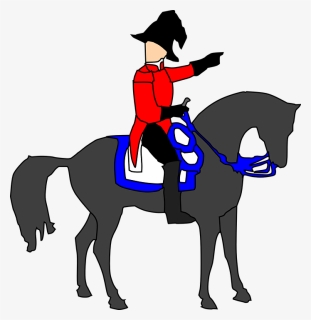 History Clipart Napoleon - British Soldier On Horse, HD Png Download, Free Download