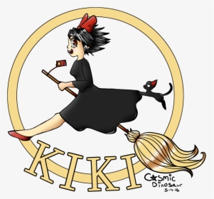 “ A Drawing Of Kiki From Kiki’s Delivery Service, One - Kiki's Delivery Service Drawing, HD Png Download, Free Download