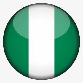 Nigeria Flag Circle, HD Png Download, Free Download