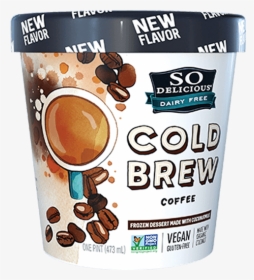Cold Brew Coconutmilk Frozen Dessert"  Class="pro-xlgimg - So Delicious Blueberry Cardamom, HD Png Download, Free Download