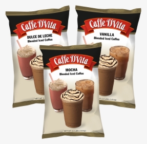 Blended Iced Coffee, Dulce De Leche, Blended Iced Coffees - Caffe D Vita Toffee Coffee Blended Iced Coffee, HD Png Download, Free Download