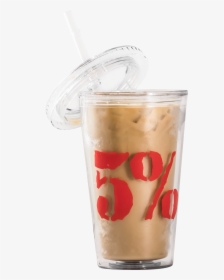 5% Nutrition Cup & Straw, HD Png Download, Free Download